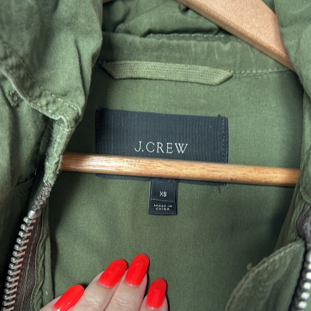 Jcrew Green Cargo Jacket - image 4